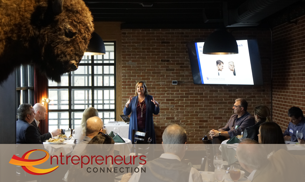 Entrepreneurs Connection, Julie Chance speaking